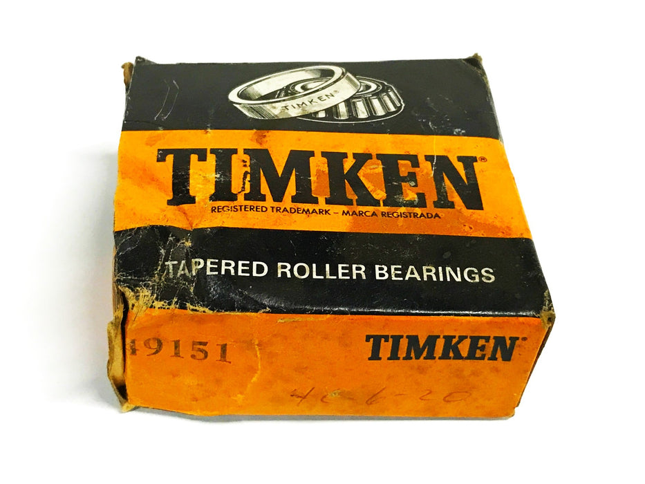 Timken Tapered Roller Bearing Cone 49151 NOS
