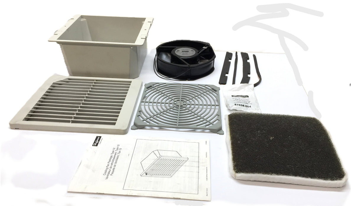 Hoffmann 115VAC/.36Amps 50/60Hz Enclosed Cooling Fan TFP61UL12 NOS