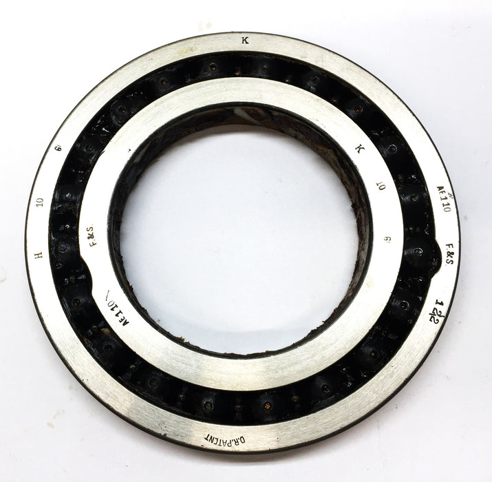 F&S Roller Ball Bearing AE110 (122) (H10/6-K10/6) NOS