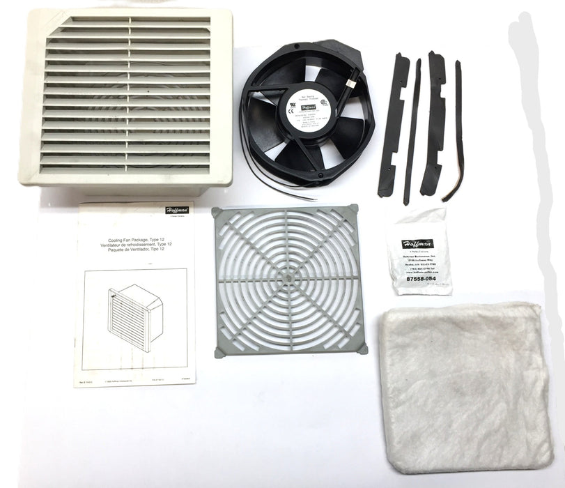 Hoffmann 115VAC/.36Amps 50/60Hz Enclosed Cooling Fan TFP61UL12 NOS