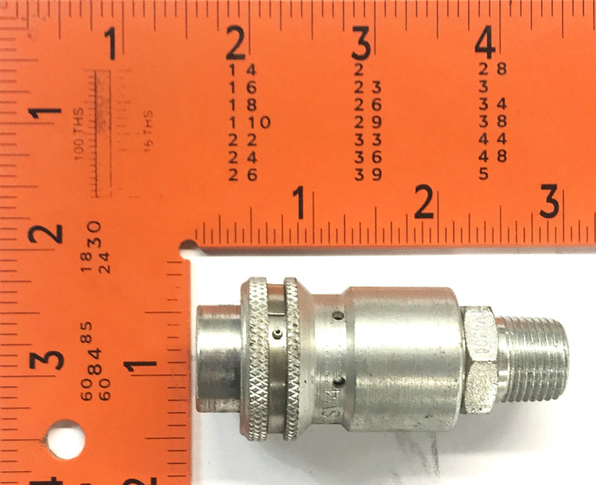 Foster Hose Barb Safety Vent coupling SV4304 NOS