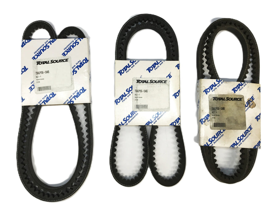 Total Source Forklift Fan Belt LP156-13465 [Lot of 3] NOS
