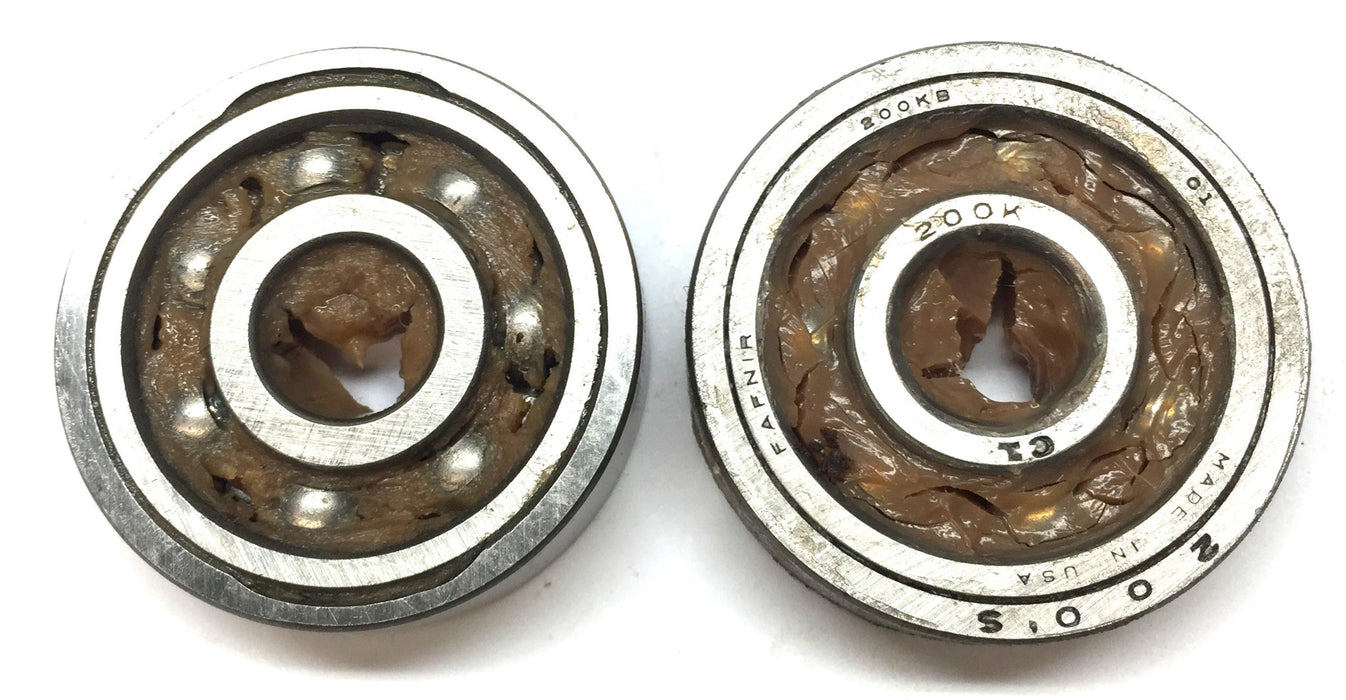 Fafnir Single Row Ball Bearing (No Box) 200KB C1 (200K-C1/200S) [Lot of 2] NOS