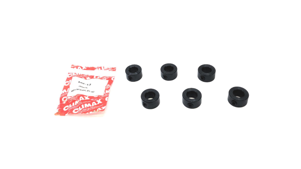 Climax 12mm Metric Set Shaft Collar MC-12 [Lot of 6] NOS