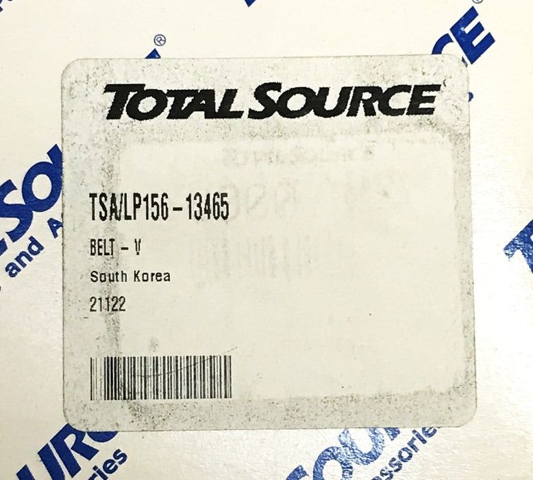 Total Source Forklift Fan Belt LP156-13465 [Lot of 3] NOS