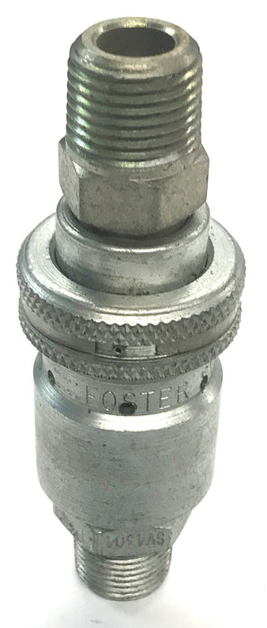 Foster Hose Barb Safety Vent coupling With Adapter SV4304 (42-4) NOS