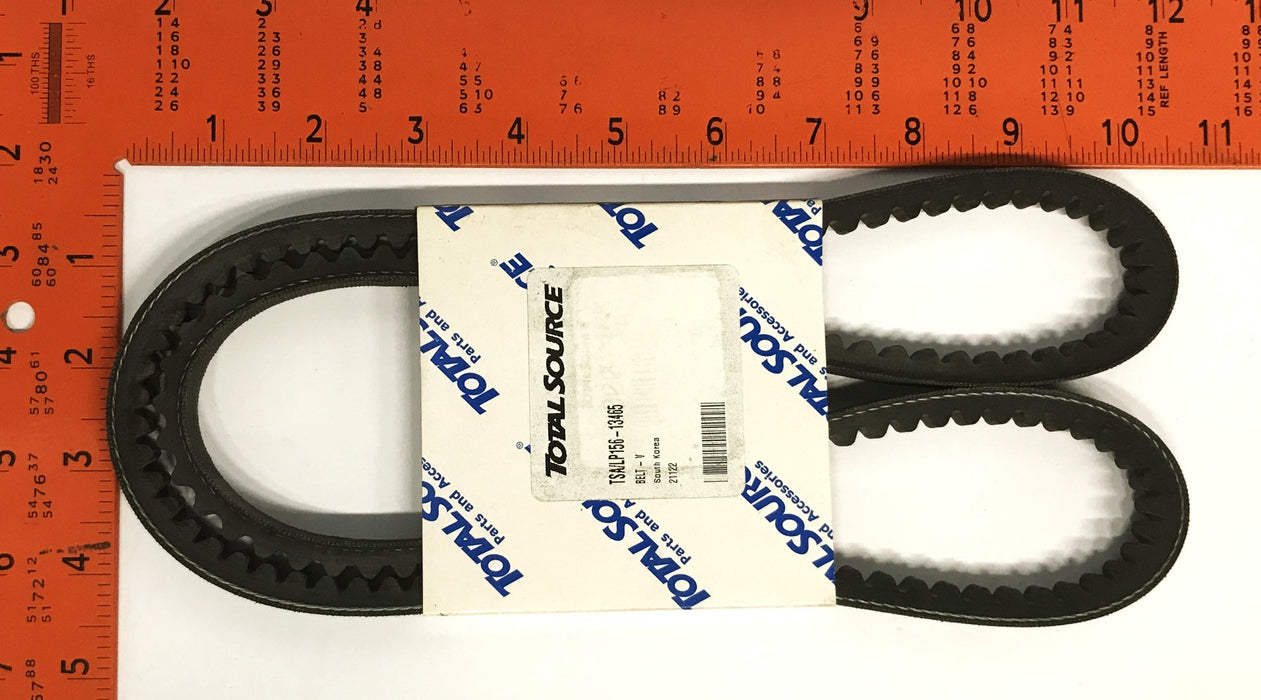Total Source Forklift Fan Belt LP156-13465 [Lot of 3] NOS