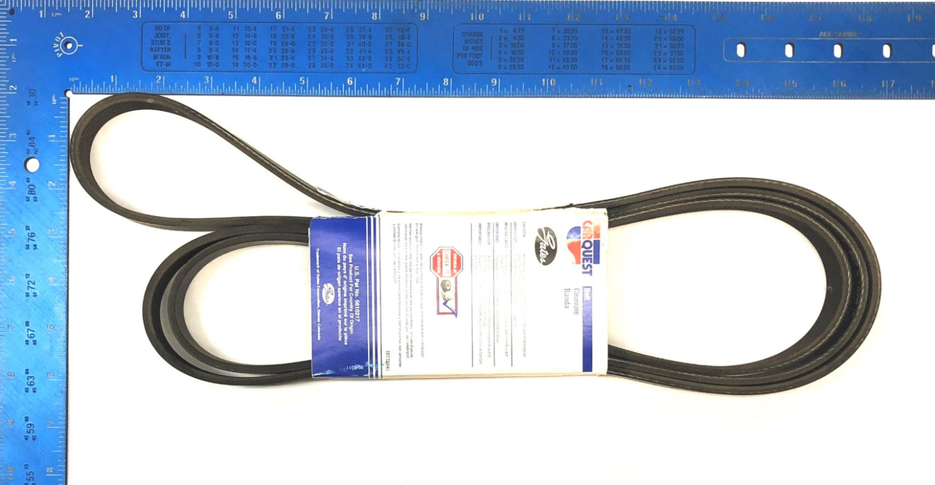Carquest Gates Serpentine Belt K061010 NOS