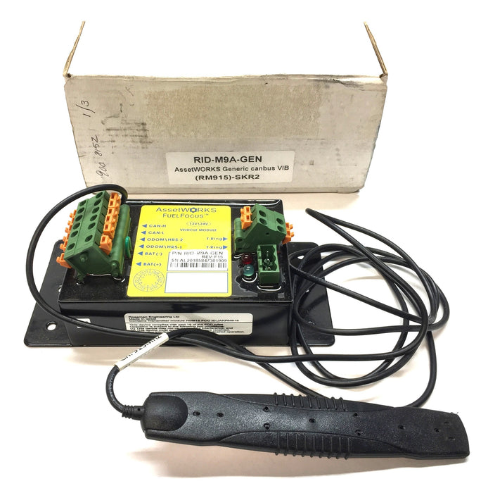 AssetWORKS Fuel Focus Canbus Vehicle Identification Box RID-M9A-GEN NOS