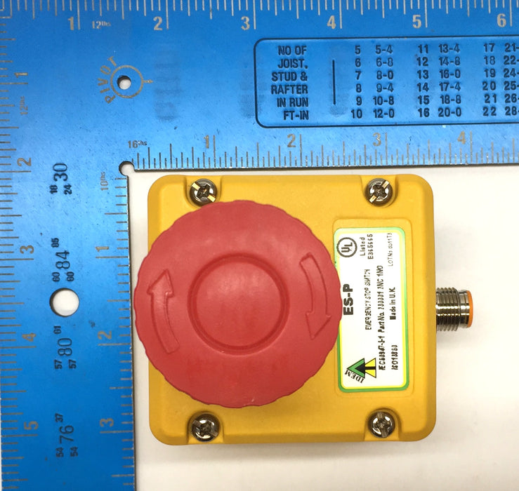 IDEM ES-P Emergency Stop Switch Safety Push-Button 230001 NOS