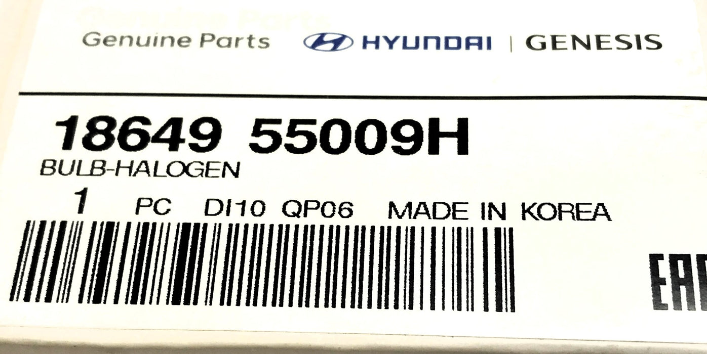 Hyundai Headlight Bulb 18649 55009H (1864955009H) NOS