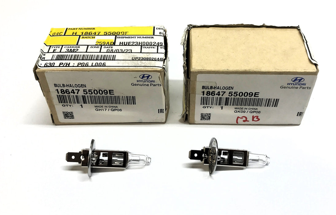 Hyundai Headlight Bulb 18647 55009E (1864755009E) [Lot of 2] NOS