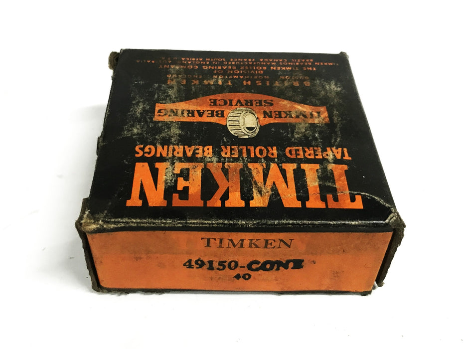 Timken Tapered Roller Bearing Cone 49150 NOS