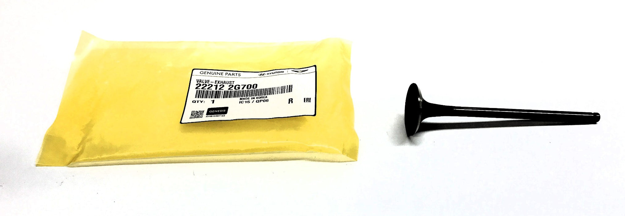 Hyundai Exhaust Valve 22212 2G700 (222122G700) NOS