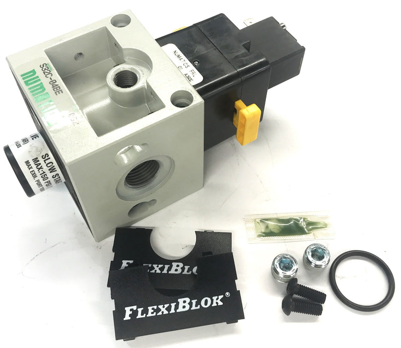 Numatics Solenoid Slow Start Valve S32C-04BE NOS