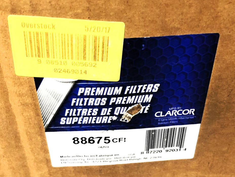Carquest Air Filter 88675 NOS