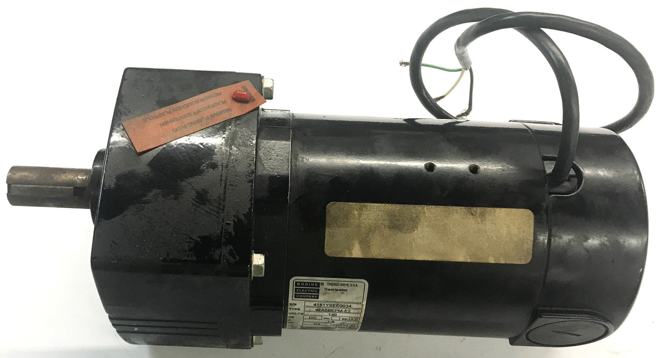 Bodine Gearmotor 130V 42A5BEPM-E2 NOS