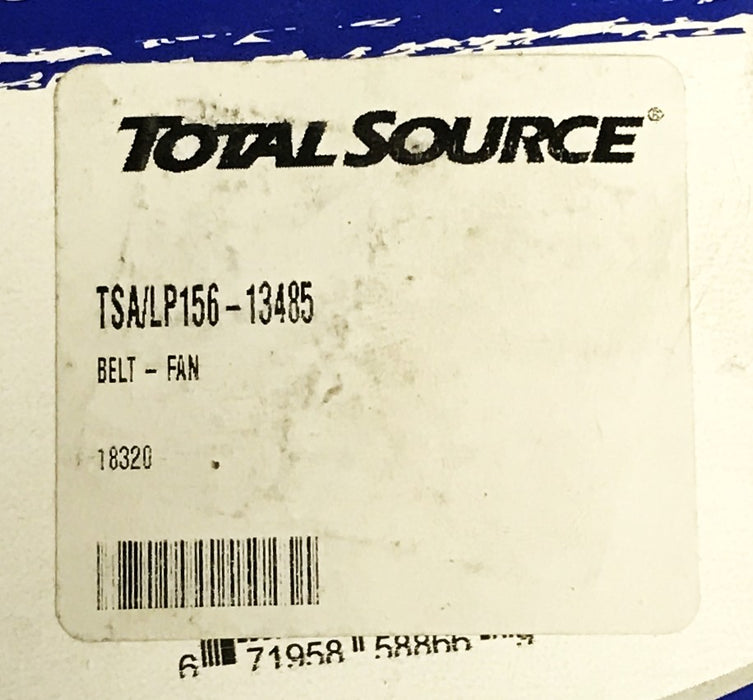 Total Source Fan Belt LP156-13485 [Lot of 2] NOS