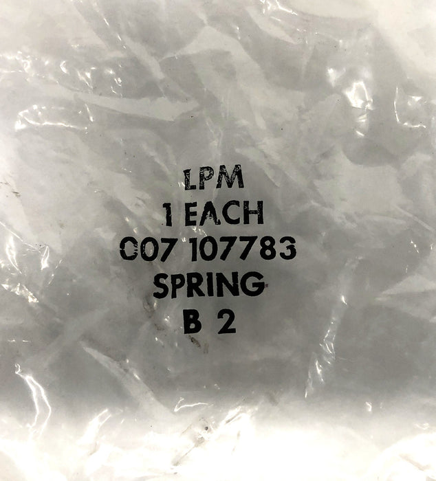 LPM Spring Fits Clark Forklift 107783 NOS