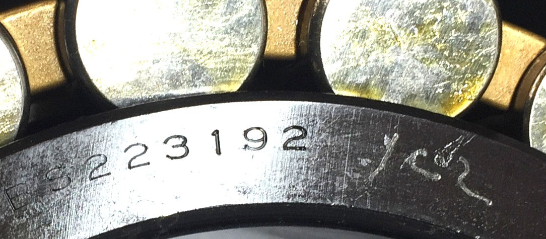 Link-Belt Spherical Self-Aligning Roller Bearing w/Oil Ring BS223192 (No Box)NOS