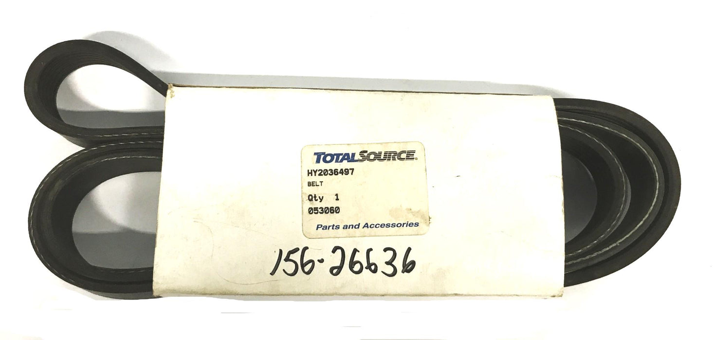 Total Source Hyster Serpentine Drive Belt HY2036497 NOS