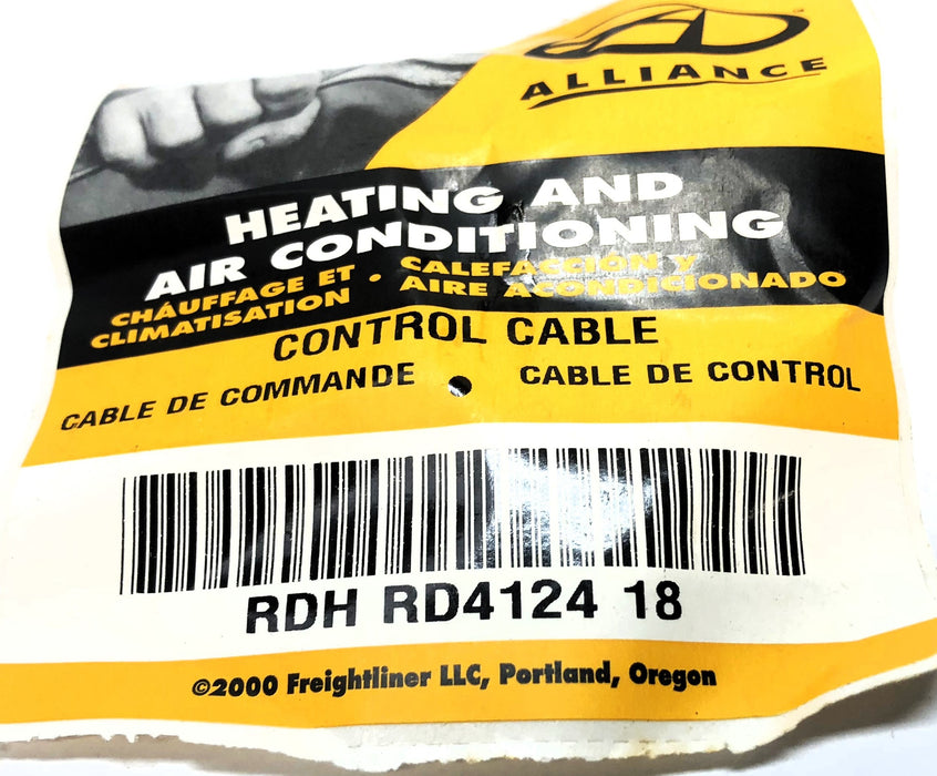 Alliance Parts Control Cable RDH RD4124 18 NOS