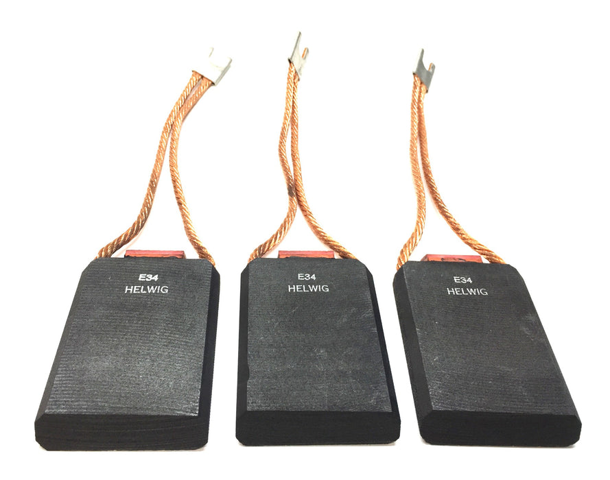 Helwig Carbon Motor Brush E34 [Lot of 3] NOS