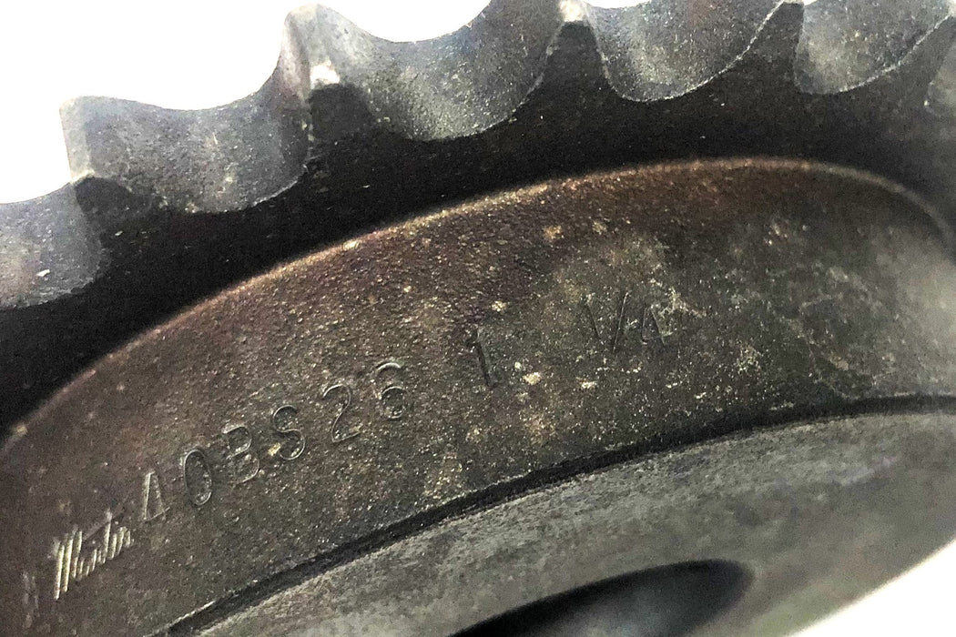 Martin Bored To Size Sprocket 40BS26 1-1/4 NOS