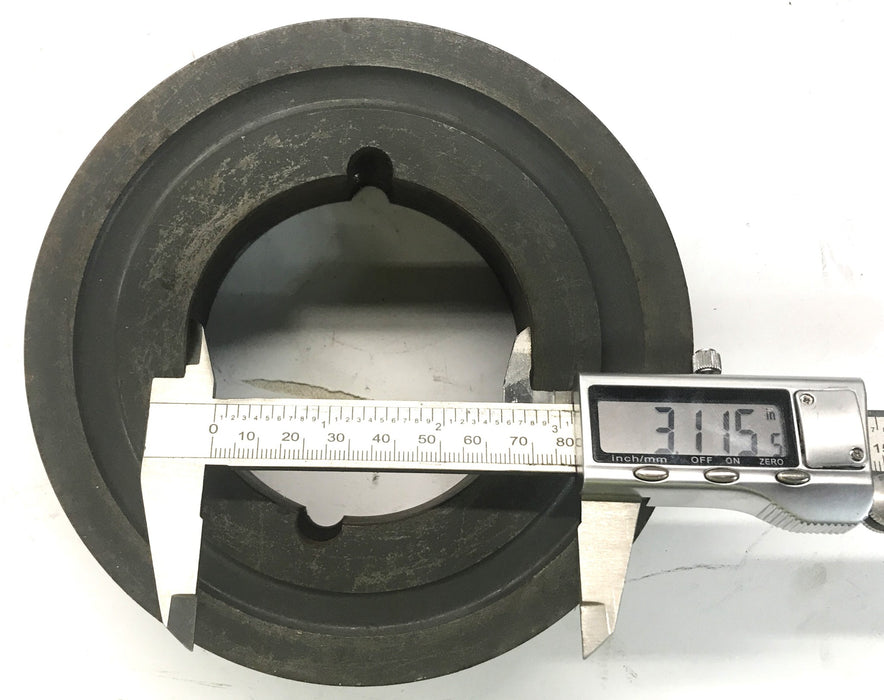 Unbranded Single Groove 6" Pulley 1-3V6 USED