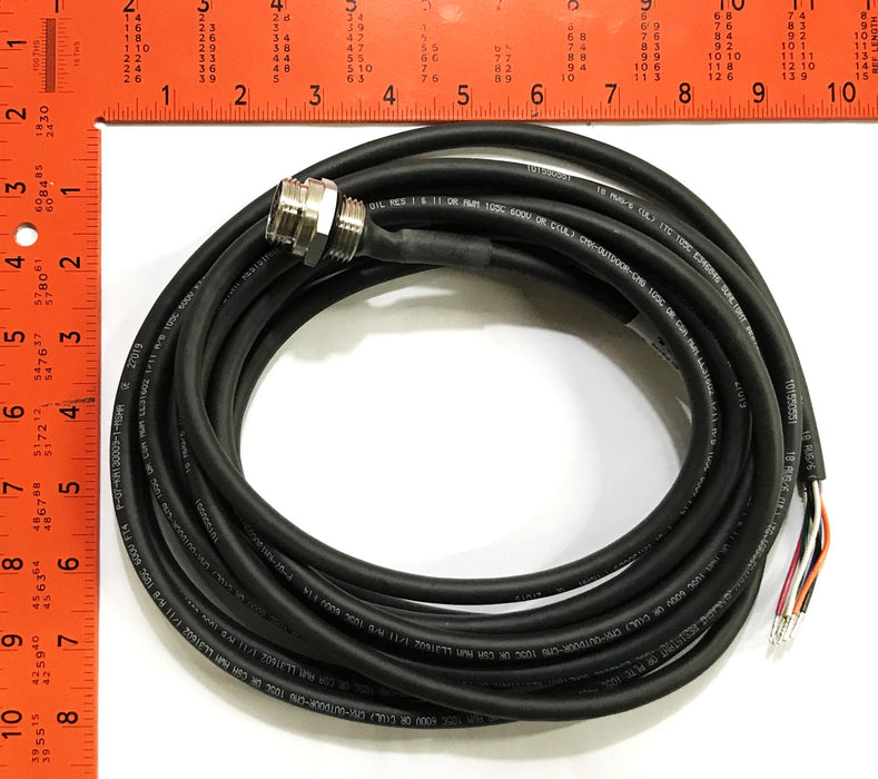 TURCK 6-Pin Female Receptacle Panel Mount RXFV68-5M NOS