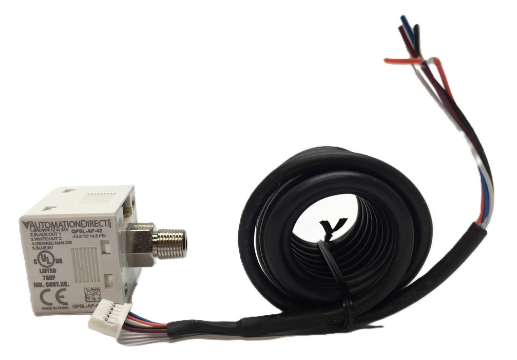 AutomationDirect 12/24 VDC Digital Pressure Sensor QPSL-AP-42 NOS