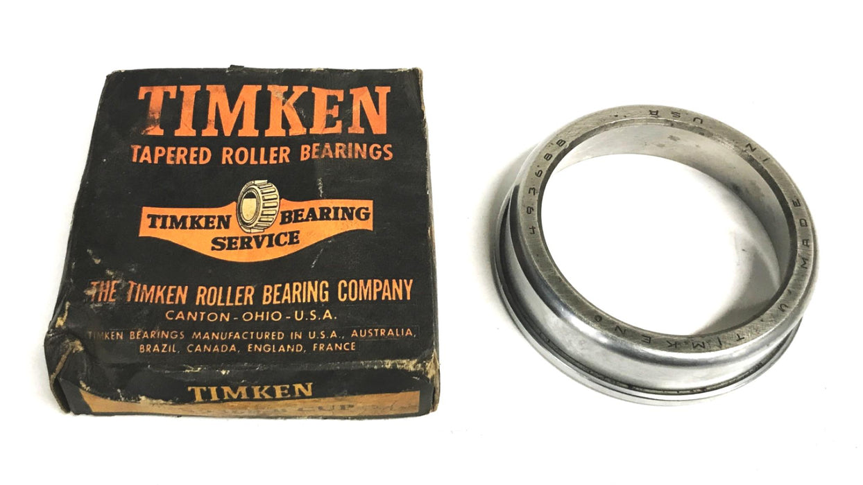 Timken Flanged Tapered Roller Bearing Cup 49368B NOS