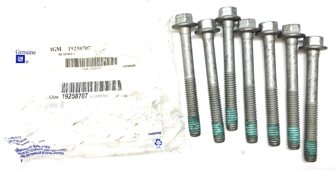 General Motors/GM Cylinder Head Bolt 19258707 [Lot of 7] NOS
