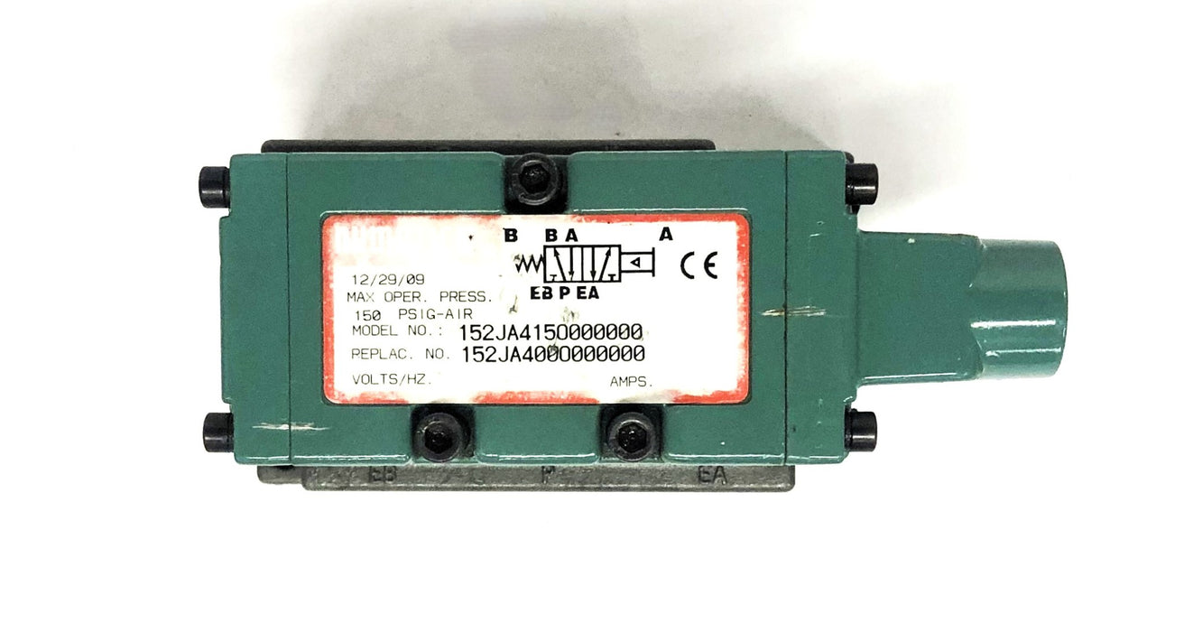 Numatic Air Pilot Solenoid Valve 152JA415O000000 USED