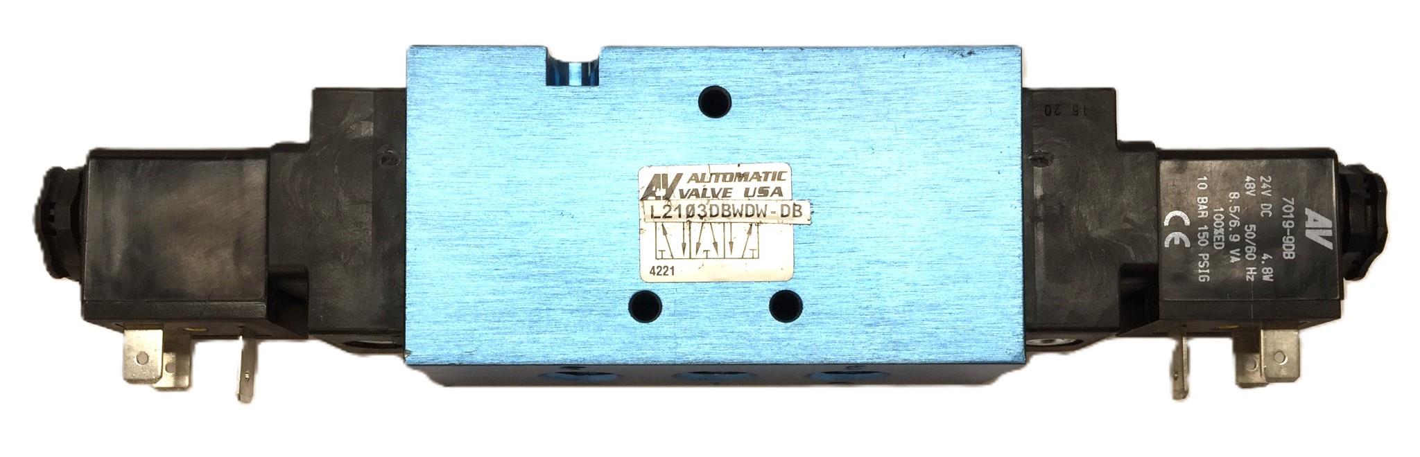 Automatic Valve 5/3 Solenoid Valve L2103DBWDW-DB USED