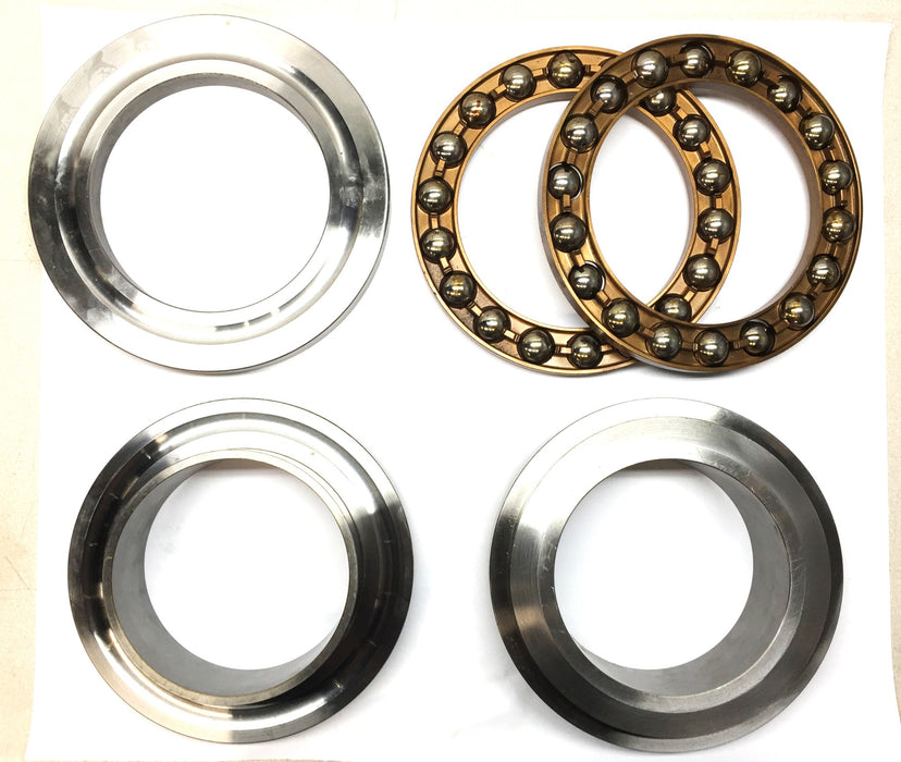 Hoffmann 5-Piece 10" Double Roller Ball Thrust Bearing Assembly WD24-1/2 NOS