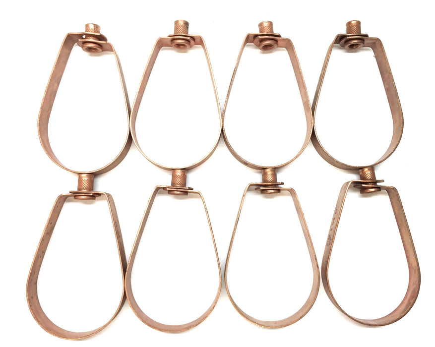 Anvil 2-1/2" Copper Band Hanger CT69 [Lot of 8] NOS