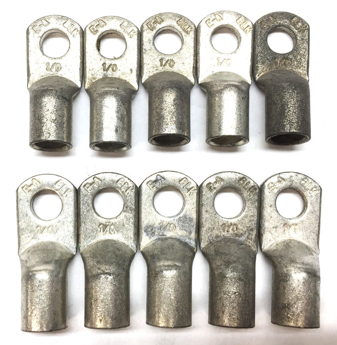 Unbranded 1/0 Gauge Heavy-Duty Power Connection EA-BLK [Lot of 10] NOS