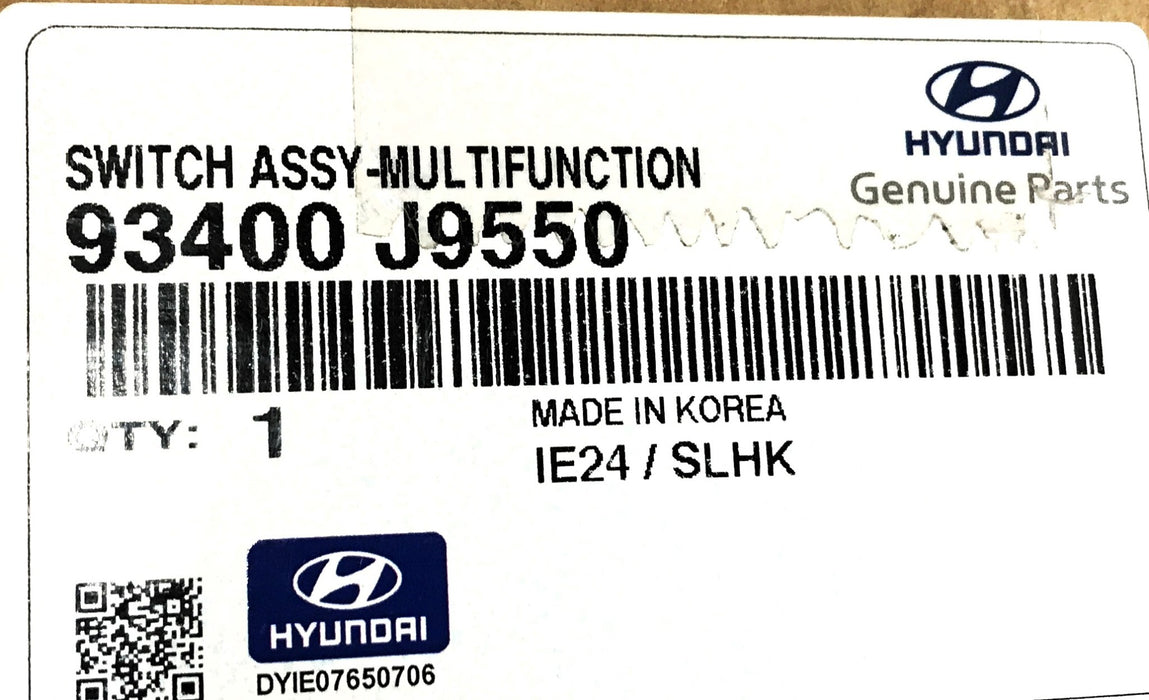 Hyundai Multi-Function Switch Assembly 93400 J9550 (93400J9550) (NOS)