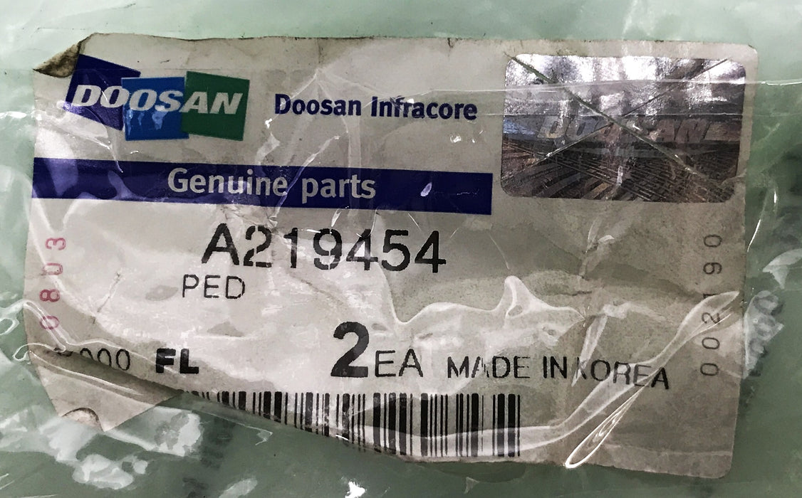 Doosan Forklift Pedal Pad A219454 [Lot of 2] NOS