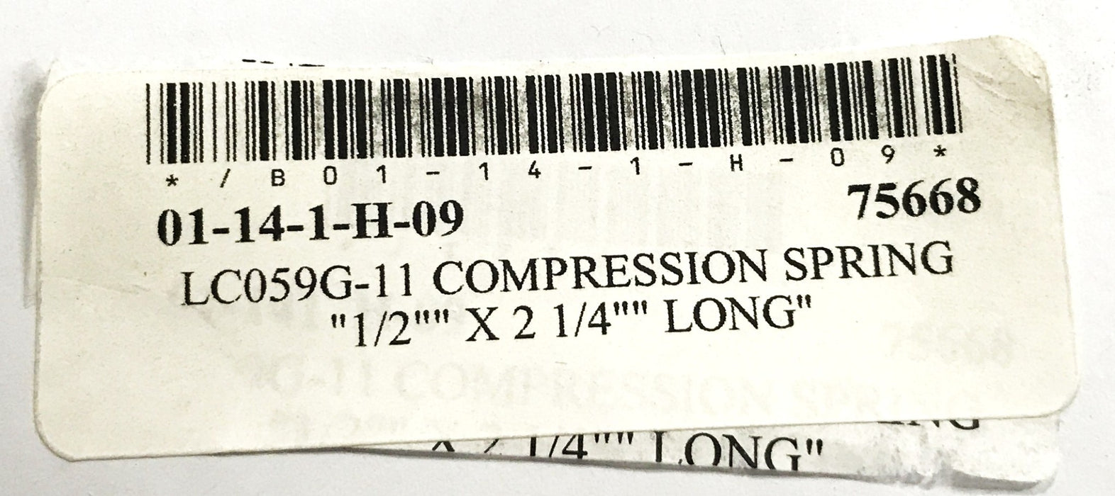 Lee Spring Co 1/2 inch x 2-1/4 inch Compression Spring LC059G-11 [Lot of 11] NOS