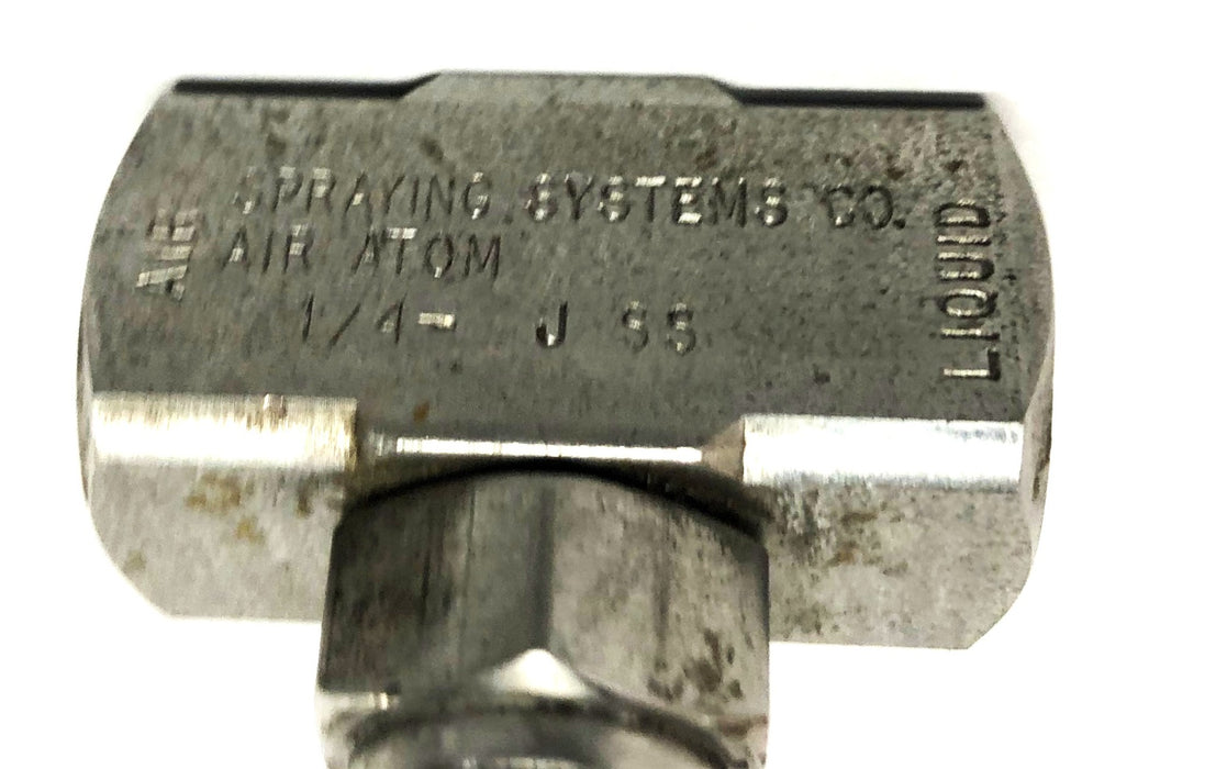 Spraying Systems Air Atom Pneumatic Accessory With Nozzle Fitting 1/4-JSS USED