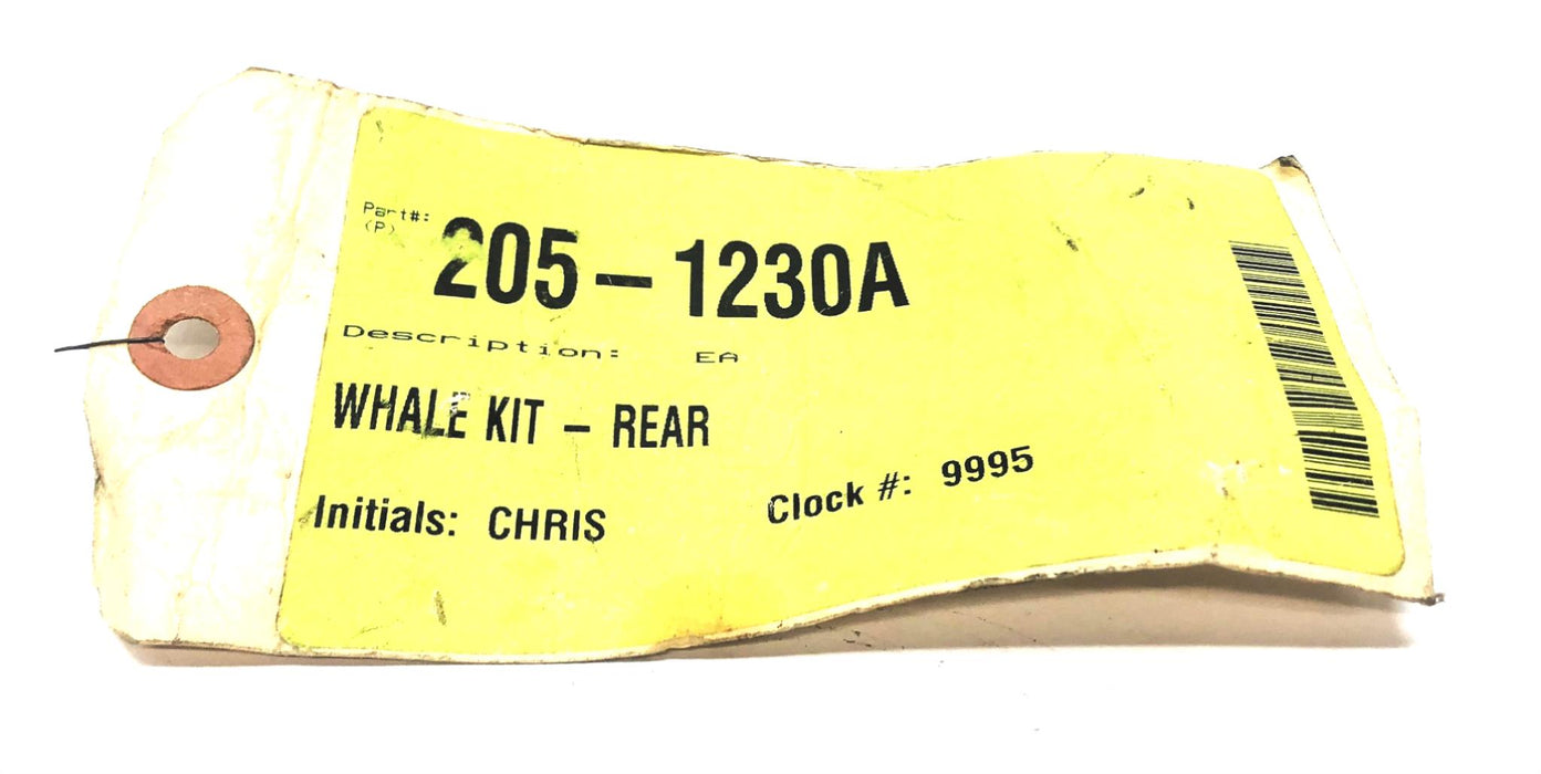Unbranded Whale Kit Rear (Missing Thick/Larger Washer) 205-1230A NOS