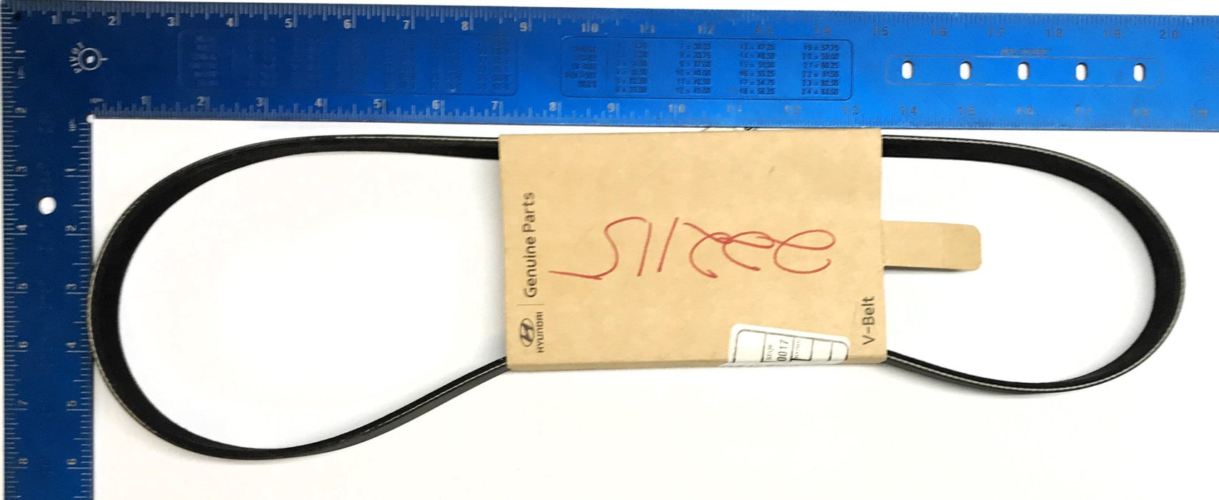 Hyundai Serpentine V-Belt 25212 2E660 (252122E660) NOS
