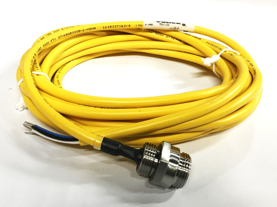 TURCK Front Mount Actuator and Sensor Receptacle RXFV40-6M/M20/S717 NOS
