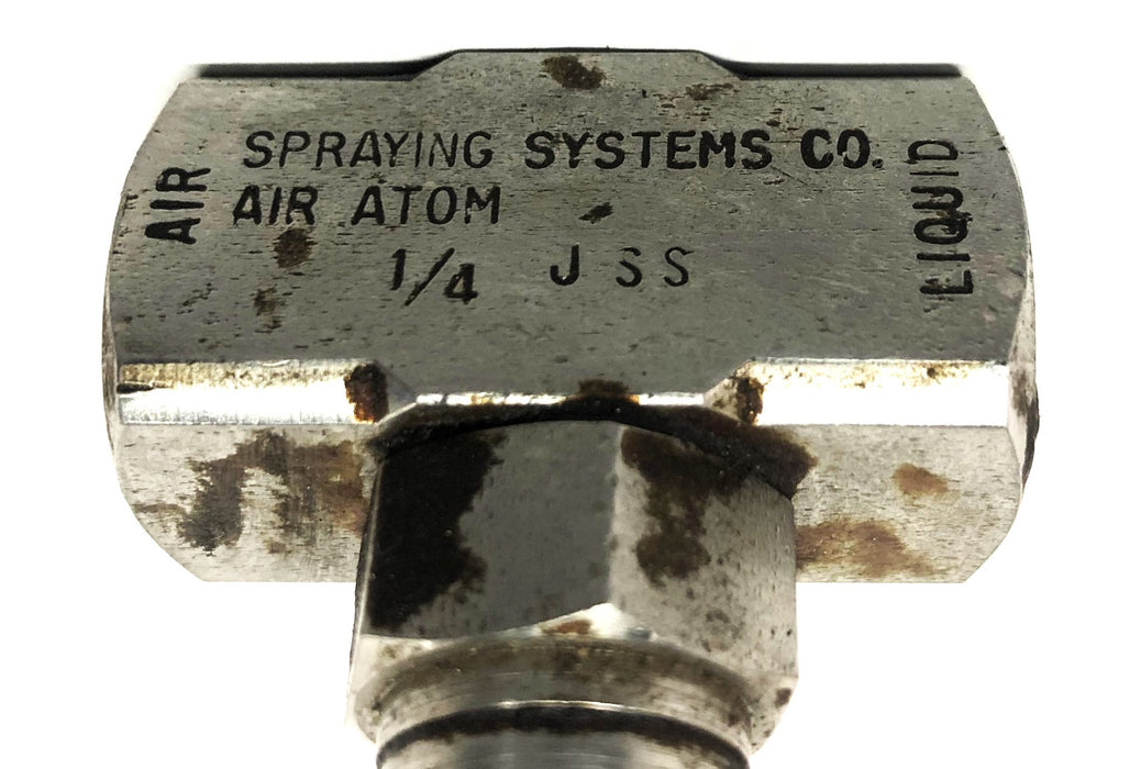 Spraying Systems Air Atom Pneumatic Accessory W/ Nozzle Fitting 1/4-JSS USED