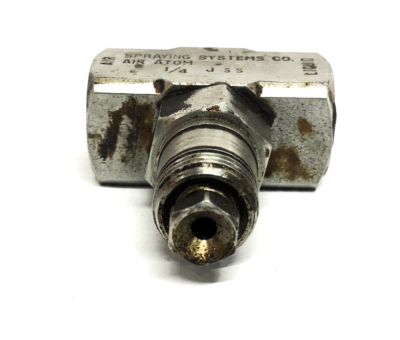 Spraying Systems Air Atom Pneumatic Accessory W/ Nozzle Fitting 1/4-JSS USED