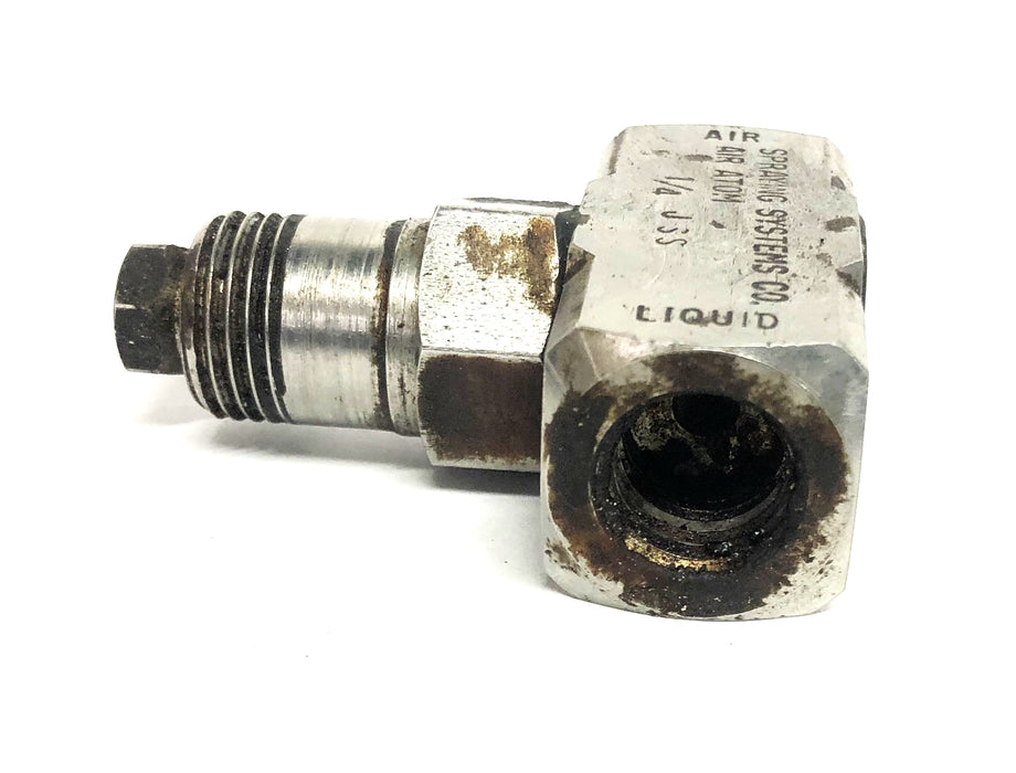 Spraying Systems Air Atom Pneumatic Accessory W/ Nozzle Fitting 1/4-JSS USED