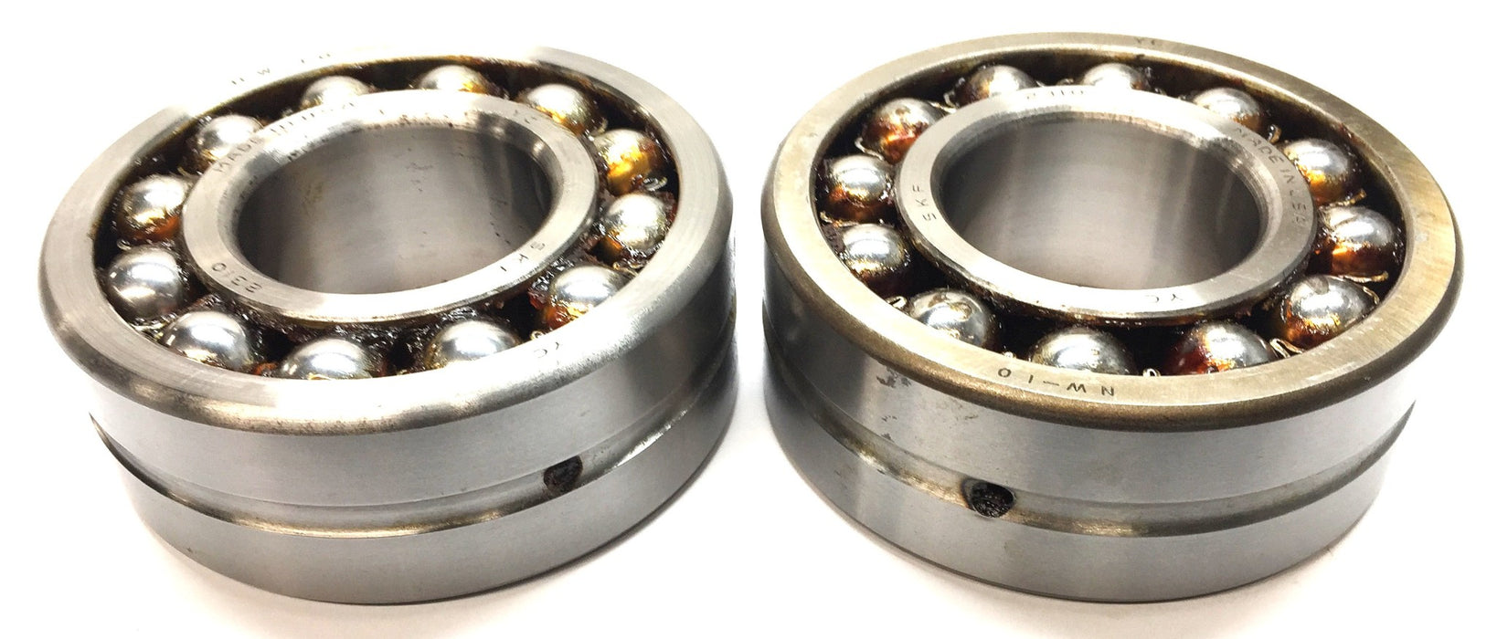 SKF Self-Aligning Double-Row Bearing w/Oil Ring 2310 YC/YC NW10 [Lot of 2] NOS