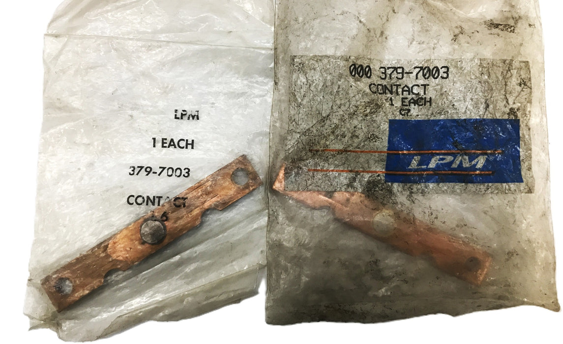LPM Forklift Copper Contact 379-7003 [Lot of 2] NOS